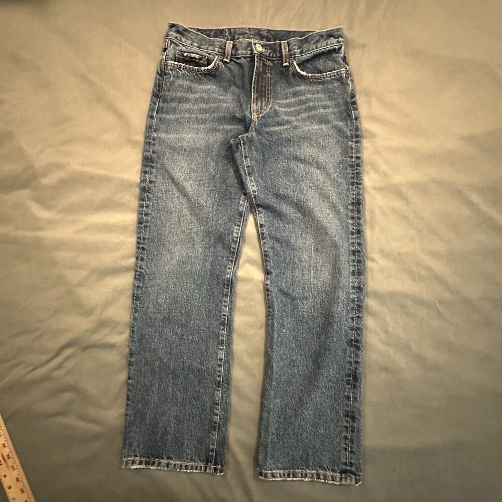 Vintage 90s Lucky Brand Jeans Womens 10x30 Made in USA Low Rise Gene Montesano